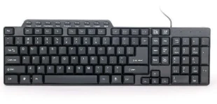 GEMBIRD KB-UM-104 Gembird Multimedijalna tastatura US layout black USB