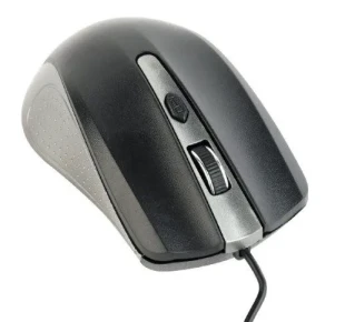 MUS-4B-01-GB Gembird Opticki mis 800-1200Dpi 4-button spacegrey/black 99mm  USB kabl 1,35m FO