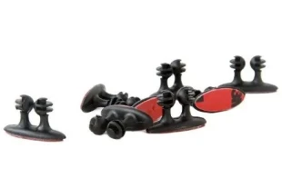 CM-CC-01 Gembird Samolepljive vodjice za kablove, 8kom, Black