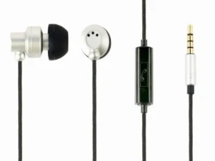 GEMBIRD MHS-EP-CDG-S Gembird Metal MP3 slusalice sa mikrofonom + volume kontrol Paris Silver (1x3,5mm)