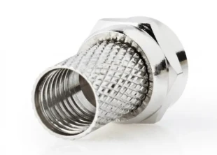 GEMBIRD CON-FC-001 ** F muski konektor za RG6 kabl, 6.6mm, Zinc Alloy min.25kom (10,4)