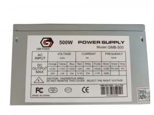GMB-500-12 bez kutije ** Gembird napajanje 500W 12cm FAN, 20+4pin, 4pin12V, 2xSATA 2xIDE 4-pin (942)