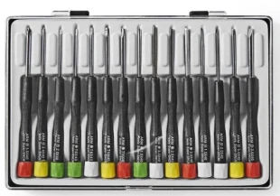 NEDIS SDAS110VA * Precizni set odvijaca 3x PH / 4x Flat / 4x Hex / 4x Tx (15kom)