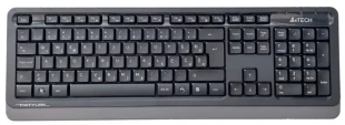 A4 TECH A4-FK10 YU GREY A4Tech Fstyler Multimedia comfort tastatura, FN funkcije, vodootp. YU-LAYOUT, USB