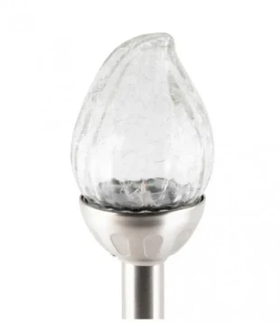 Solarna bastenska lampa sa staklenom glavom MX815, Ni-MH akumulator 1.2V - 600 mAh, 80x380 mm