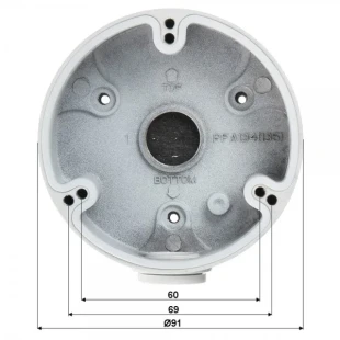 Dahua nosac PFA134 Vodootporna dozna - Aluminium 90x35mm