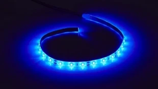 NEDIS GCLD10BU LED traka, SATA konektor, plava, 100cm