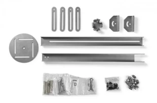 NEDIS PJCM200GY univerzalni plafonski nosac za projektor rotirajuci + tilt 90°, 550-1000mm