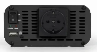 GEMBIRD EG-PWC1200-01 Gembird 12V Auto inverter DC/AC 1200W+USB port