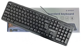 KB-U-103-YU ** Gembird Standardna tastatura SRB (YU) layout black USB (404)