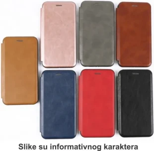 MCLF11-IPHONE X/XS * Futrola Leather FLIP Red (149)