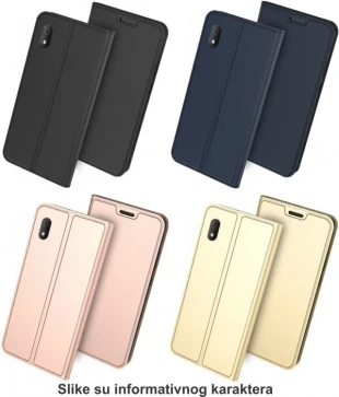 MCLF12-SAMSUNG Note 20 Ultra * Futrola Leather Luxury FLIP Black (179)