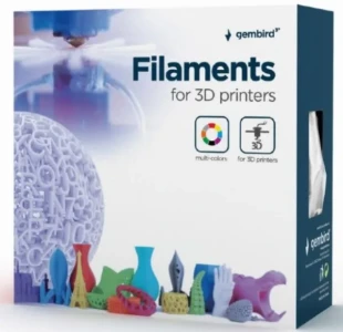 GEMBIRD 3DP-PLA1.75-01-W PLA Filament za 3D stampac 1.75mm, kotur 1KG WHITE
