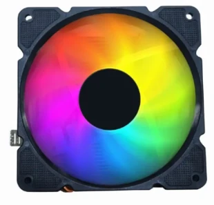 CPU-HURACAN-ARGB-X140 Gembird  UNI kuler 100W 120mm.Fan +/-1600rpm 26dBa LGA 775/115x/1200/AMD