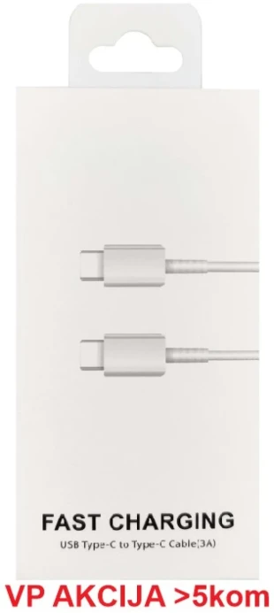 CCP-AMCM-AMCM-1.0w **  Gembird 3A PD kabl USB-C na USB-C, USB3.0, 1m, white (159)