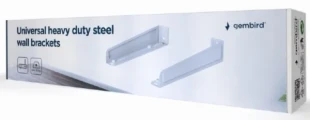 GEMBIRD WM-U35-01-W Gembird Univerzalni celicni zidni nosaci, 35 kg, beli