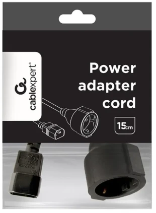 PC-SFC14M-01 Gembird C14 UPS muški na Suko zenski, 15cm (alt. EG-PSU3-01)