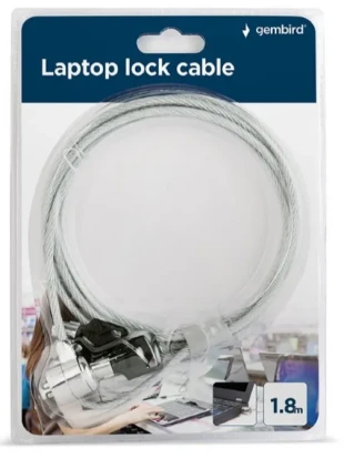 LK-K-01 Gembird SAJLA ZA ZAKLJUCAVANJE NETBOOK RACUNARA SA KLJUCEM