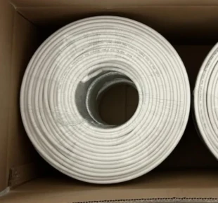 GEMBIRD KABL-COAX-RG6/100 white (X553) koaksialni kabl RG6 bez konektora, conductivity 18%,6.5mm,100m