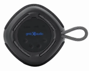 SPK-BT-LED-03-BK Gembird Portable RGB LED Bluetooth speaker 5W, BT, FM, TF, USB, Handsfree, black