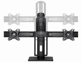MS-D2-01 Gembird Podesivi stoni drzac za dva monitor, tilt, 17-27 max.2x6kg