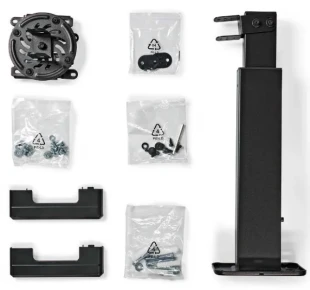 NEDIS PJWM200BK univerzalni ZIDNI drzac projektora, 15kg, rotirajuci + tilt 30°, 464-607mm