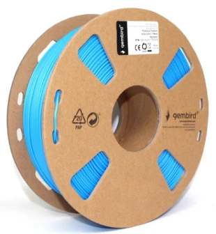 GEMBIRD 3DP-PLA+1.75-02-B PLA-PLUS Filament za 3D stampac 1,75mm kotur 1KG Blue (jaci od standardnog PLA)