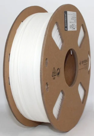 GEMBIRD 3DP-PLA+1.75-02-W PLA-PLUS Filament za 3D stampac 1,75mm kotur 1KG White (jaci od standardnog PLA)