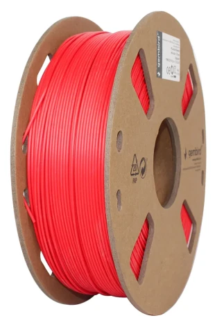 GEMBIRD 3DP-PLA1.75-01-FR PLA Filament za 3D stampac 1.75mm, kotur 1KG, plamen sjajan Red