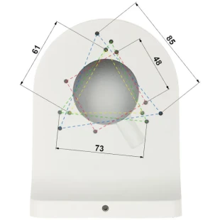 Dahua nosac DH-PFB205W-E zidni nosac dome kamere