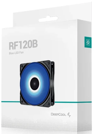 DeepCool RF120B 120x120x25mm ventilator BLUE LED hydro bearing 1300rpm 49CFM 22dBa
