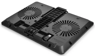 DEEPCOOL DeepCool U PAL Hladnjak za laptop 15.6 2x140mm.Fan 1000rpm 92CFM 26dB 390x280x27mm USB3.0 (postolje
