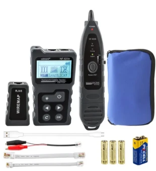 Tester Kablovski LAN POE Noyafa NF-8209 Digital, Analog, i PoE LAN TESTER I TRAGAC KABLOVA