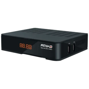 Prijemnik combo, DVB-S2X+T2/C, 4K UHD, USB PVR, Ethernet