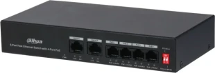 Dahua Poe Switch PFS3006-4ET-36  4-PORTNI POE SWITCH SA 2 UPLINK-A