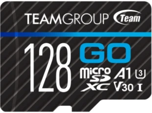 TEAM GROUP TeamGroup MICRO SDHC/SDXC 128GB GO UHS-I U3 V30, 90/50MB/s +SD Adapter TGUSDX128GU303