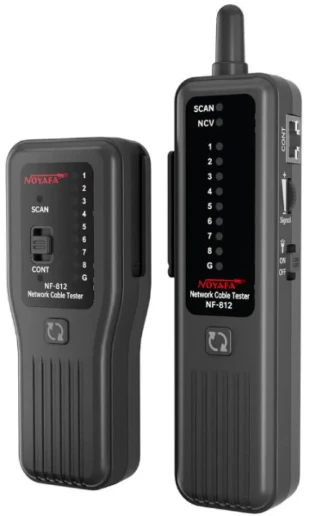 NOYAFA NF-812 Tester mrežnih kablova za RJ45 i RJ11