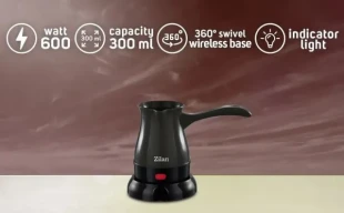 ZILAN Zilan ZLN0188 BK Elektricna dzezva 300ml, 600W Crna