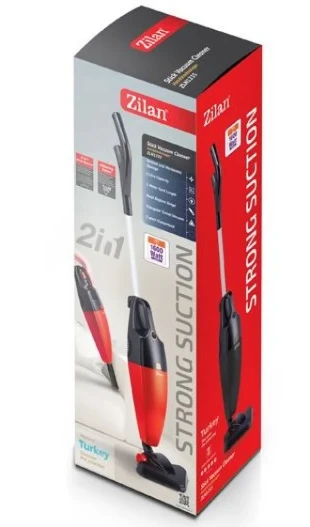 ZILAN Zilan ZLN1235 RD Usisivaè sa posudom 800W, crveno/crni