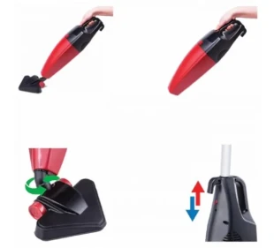 Zilan ZLN1235 RD Usisivaè sa posudom 800W, kabl 5m, crveno/crni