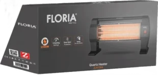 Zilan ZLN1084 BK Kvarcna grejalica sa 3 halogena grejaèa, 400W/800W/1200W