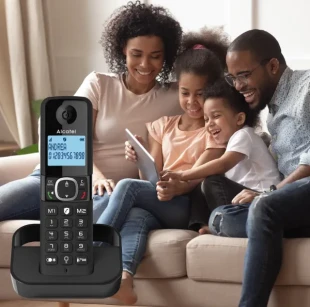 Fiksni * bezicni telefon ALCATEL F860, 100kontakta, SMART CALL BLOCK / SRPSKI (1399)