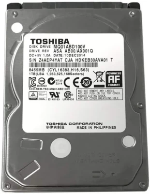 HDD 2.5 * 1TB SET USB 3.0 SATA eksterno kuciste + 1TB MQ01ABD100V TOSHIBA  EE2-U3S9-6 (3899)