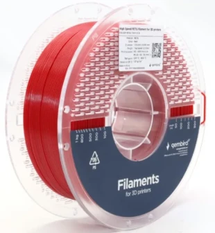 GEMBIRD 3DP-PETG1.75HY-01-R PETG filament velike brzine za 3D stampac 1.75mm, kotur 1KG RED