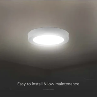 V-TAC LED PANEL NADGRADNI OKRUGLI, 18W, 6500K, SKU-7878