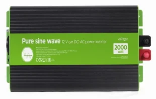 GEMBIRD EG-PWC-PS2000-01  Gembird 12V Cist sinusni inverter DC/AC 2000W + USB port, 4,65KG