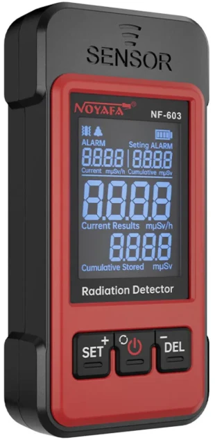 Noyafa NOYAFA NF-603 Detektor radijaci - visoka osetljivost, detekcija više zraka, prenosivi