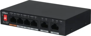 Dahua Switch PFS3006-4ET-60-V2 POE 4-PORTNI SA 2 UPLINK-A