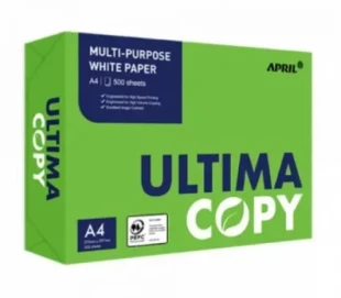 Papir Fotokopir ULTIMA COPY A4/75g m2/ 500Lista za laser, inkjet i fotokopir masine Ris papira