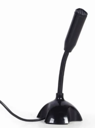 GEMBIRD MIC-DU-02 Gembird Desktop mikrofon na USB, savitljivo telo, black